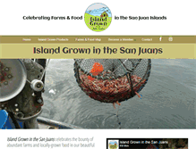 Tablet Screenshot of islandgrownsj.com